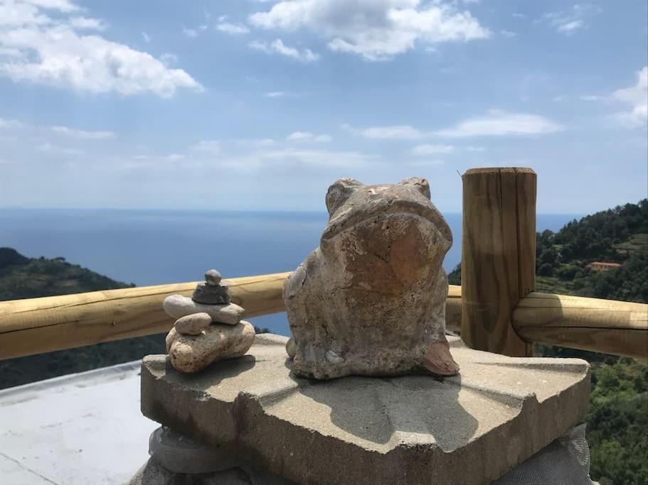La Finestra Sul Mare A Drignana Villa Вернаца Екстериор снимка